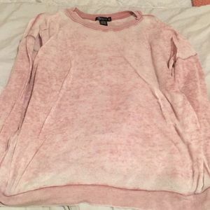 large pink sweater/dress